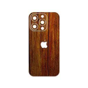 MAHOOT Orange-Wood Cover Sticker for Apple iPhone 14 Pro