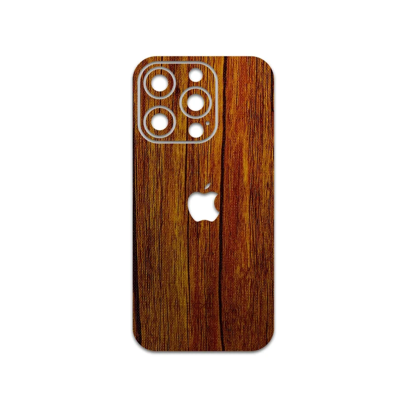 برچسب پوششی ماهوت مدل Orange-Wood مناسب برای گوشی موبایل اپل iPhone 14 Pro