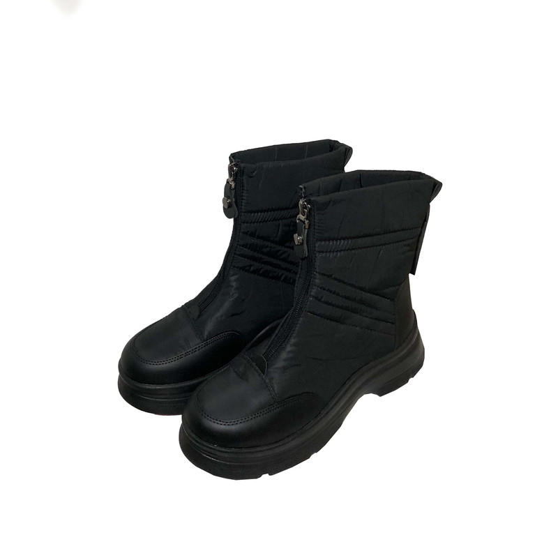 نیم بوت زنانه مدل کاپشنی کد 98