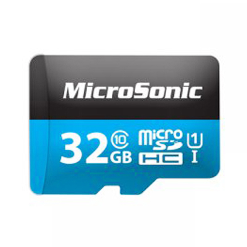 کارت حافظه microSDXC میکروسونیک مدل HC کلاس 10 استاندارد UHS-I U1 سرعت 90MBps ظرفیت 32 گیگابایت