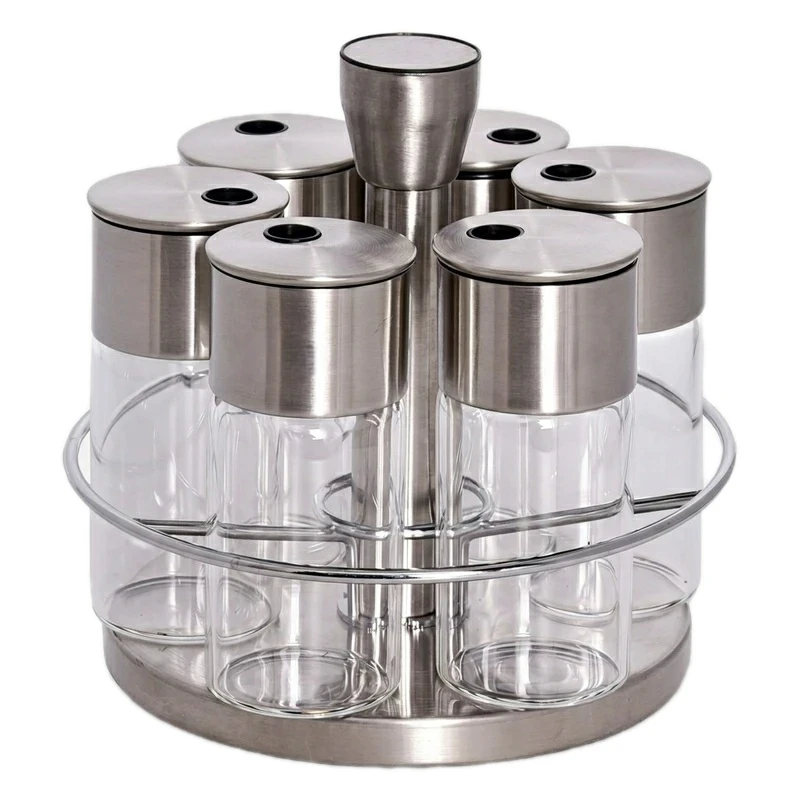 جای ادویه 6 پارچه مدل UN-1620 به همراه استند