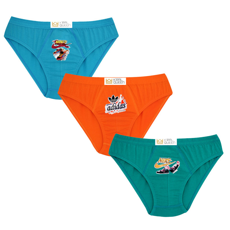 شورت پسرانه مدل سوپر پنبه کد ۲ بسته 3 عددی