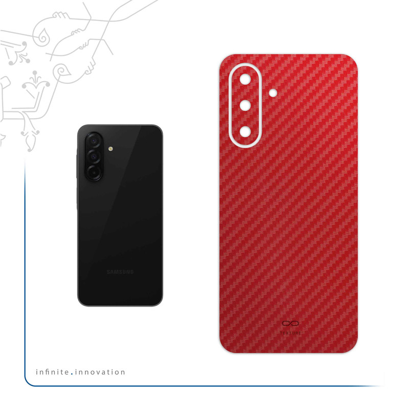 برچسب پوششی ماهوت مدل Red-Fiber مناسب برای گوشی موبایل سامسونگ Galaxy A26