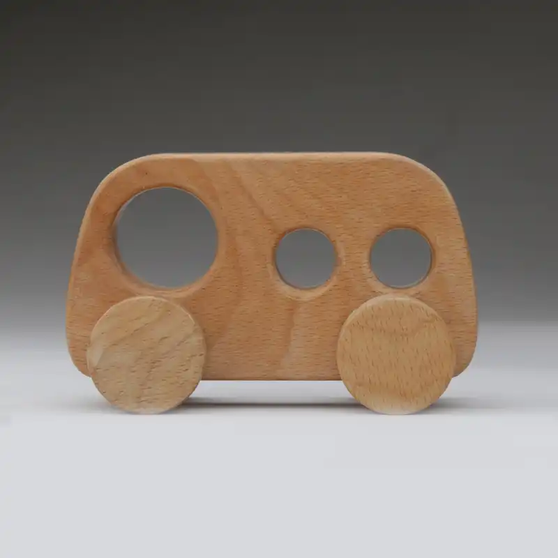 اسباب بازی چوبی مدل اتوبوس کد R43013