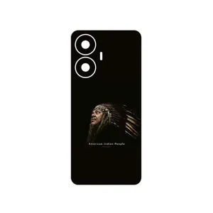 MAHOOT Portrait of an Indian Man Cover Sticker for Realme C55