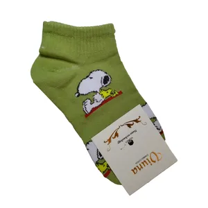 جوراب ساق کوتاه زنانه مدل SNOOPY