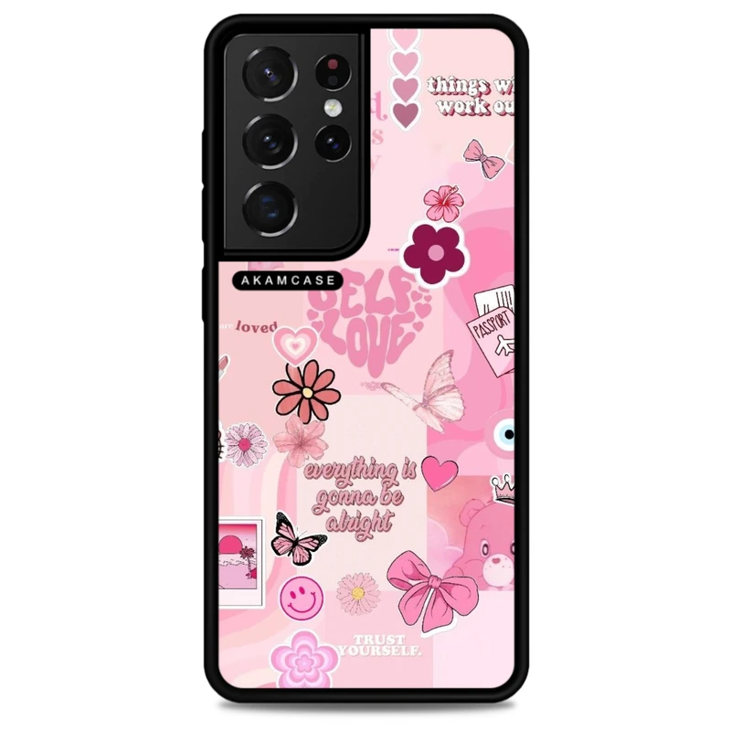 کاور آکام مدل AMC-WSGS21U-PINK-7 مناسب برای گوشی موبایل سامسونگ Galaxy S21 Ultra
