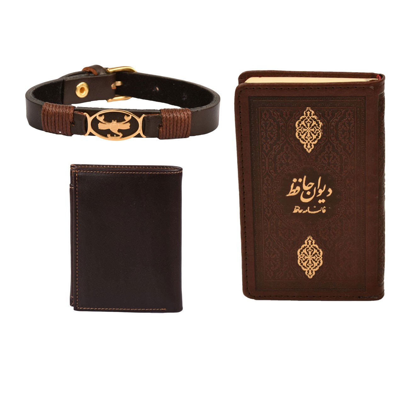 ست هدیه طرح تولد آبان  کهن چرم  مدل m106- 8