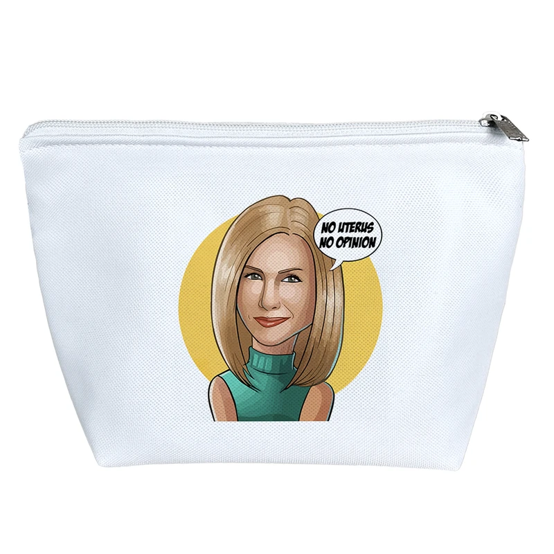 کیف لوازم آرایش دخترانه خندالو مدل ریچل سریال فرندز کد 7938