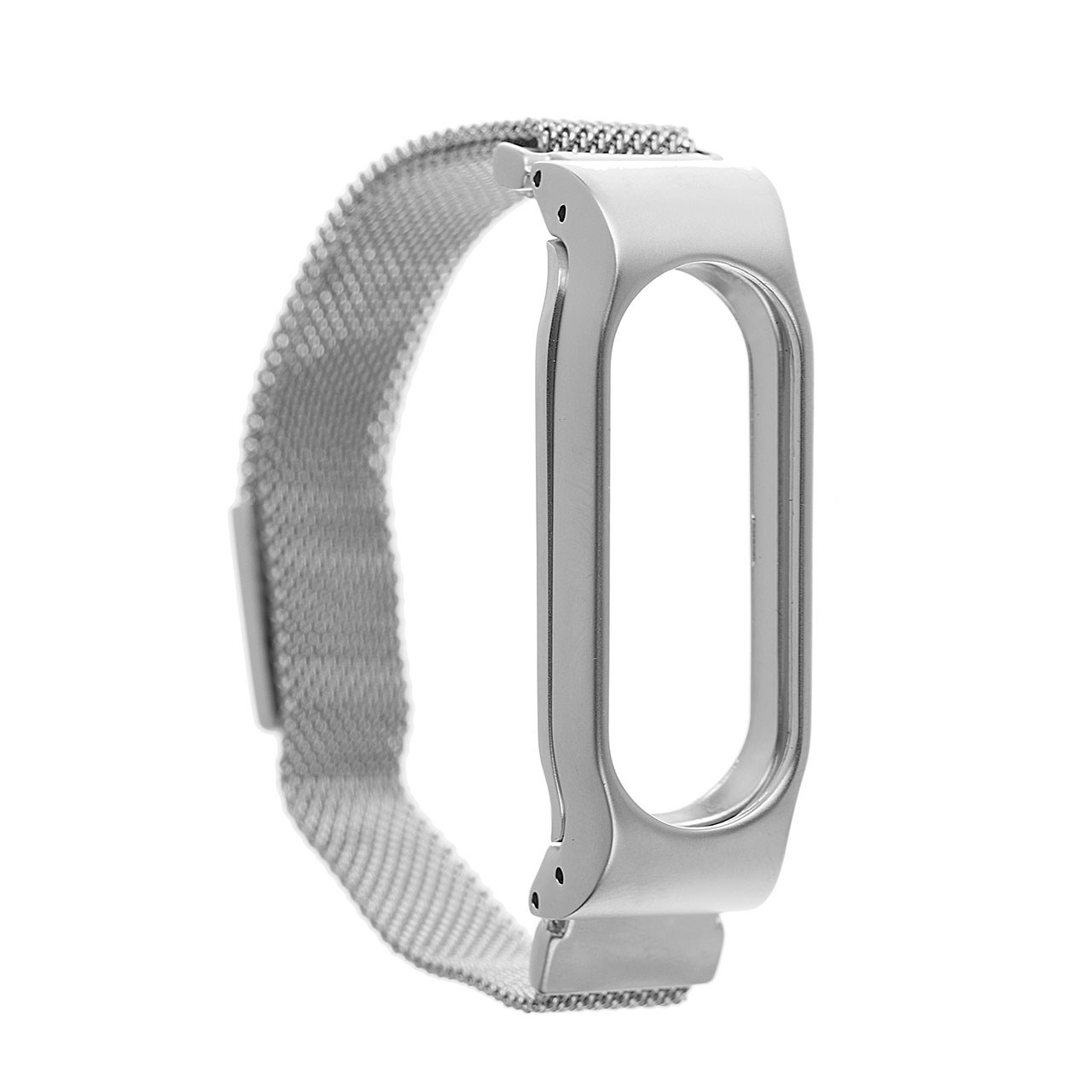 بند مچ بند هوشمند شیائومی مدل Mi Band 2 Stainless Steel Magnetic