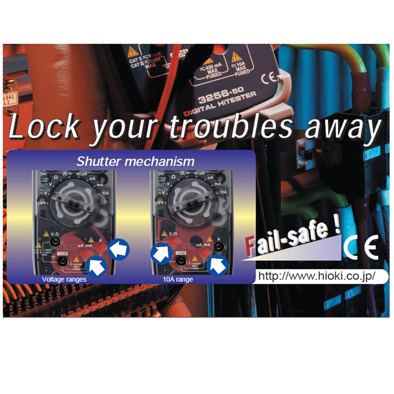 مولتی متر دیجیتال کیف دار هیوکی مدل 50-3256 به همراه نوک پراپ انبری مولتی متر دیجیتال کیف دار هیوکی مدل 50-3256 به همراه نوک پراپ انبری