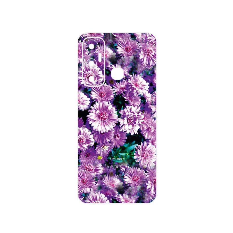برچسب پوششی ماهوت مدل Purple_Flower مناسب برای گوشی موبایل اینفینیکس Hot 11