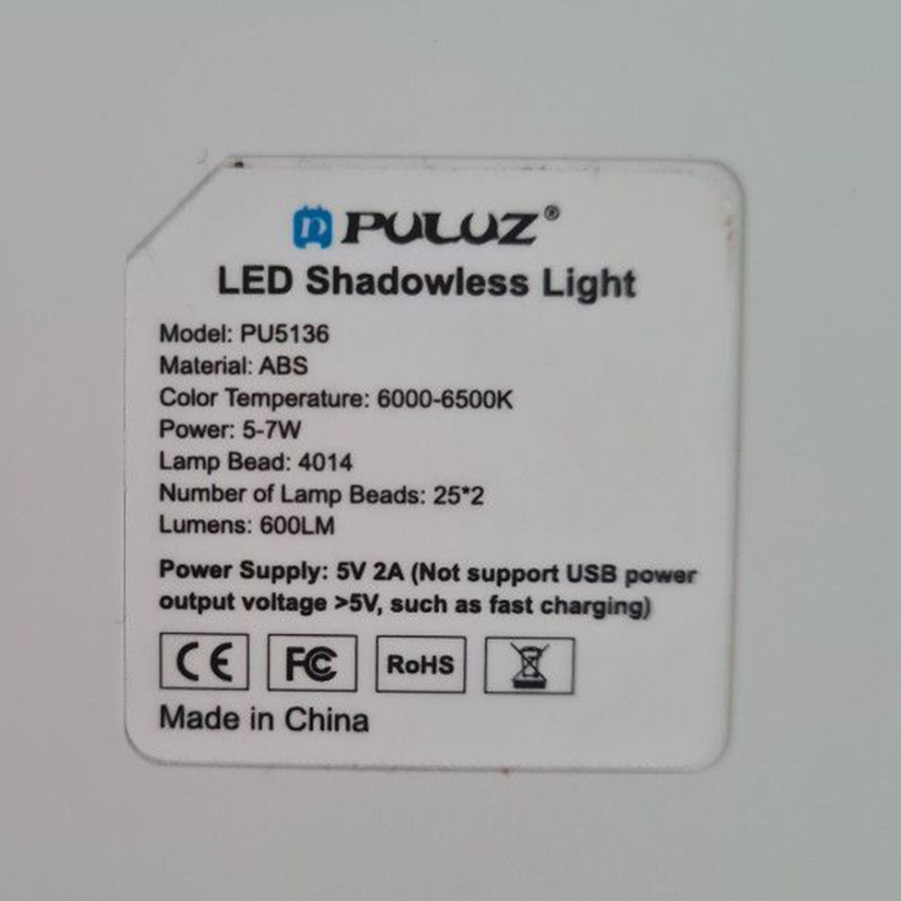 نور ثابت ال ای دی پلوز مدل Shadowless-PU5136NEW