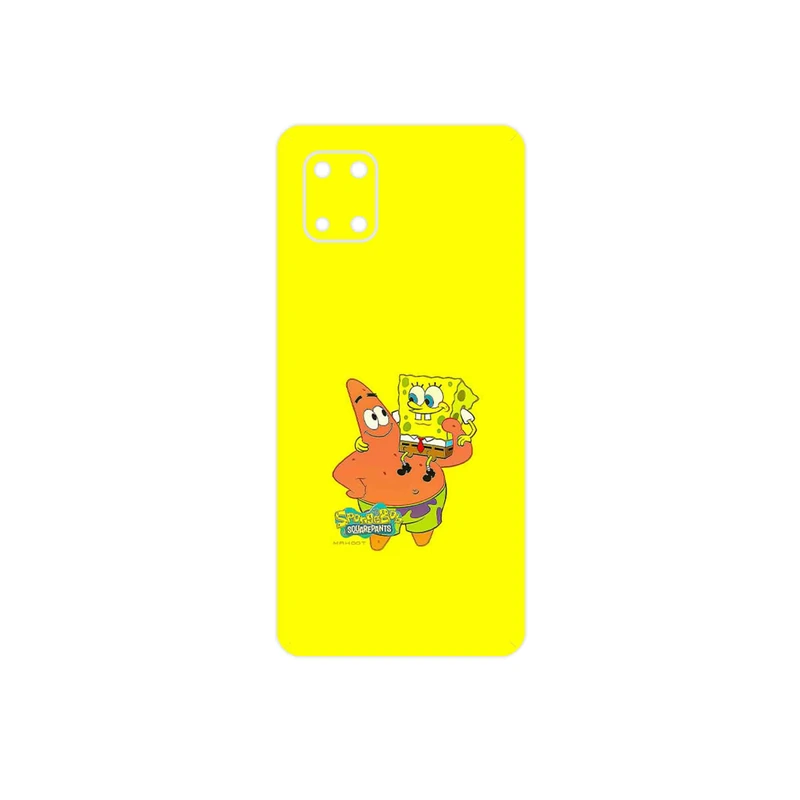 برچسب پوششی ماهوت مدل SpongeBob SquarePants مناسب برای گوشی موبایل سامسونگ Galaxy Note 10 Lite