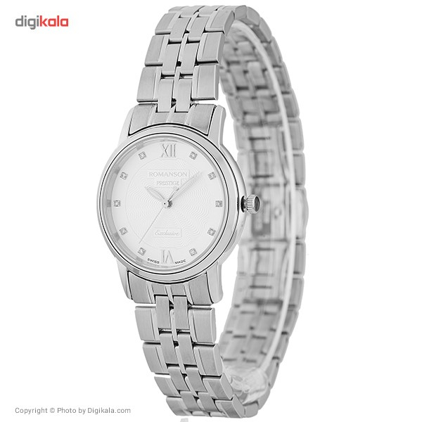 ساعت مچی عقربه ای زنانه رومانسون مدل TM3257LL1WAS2W