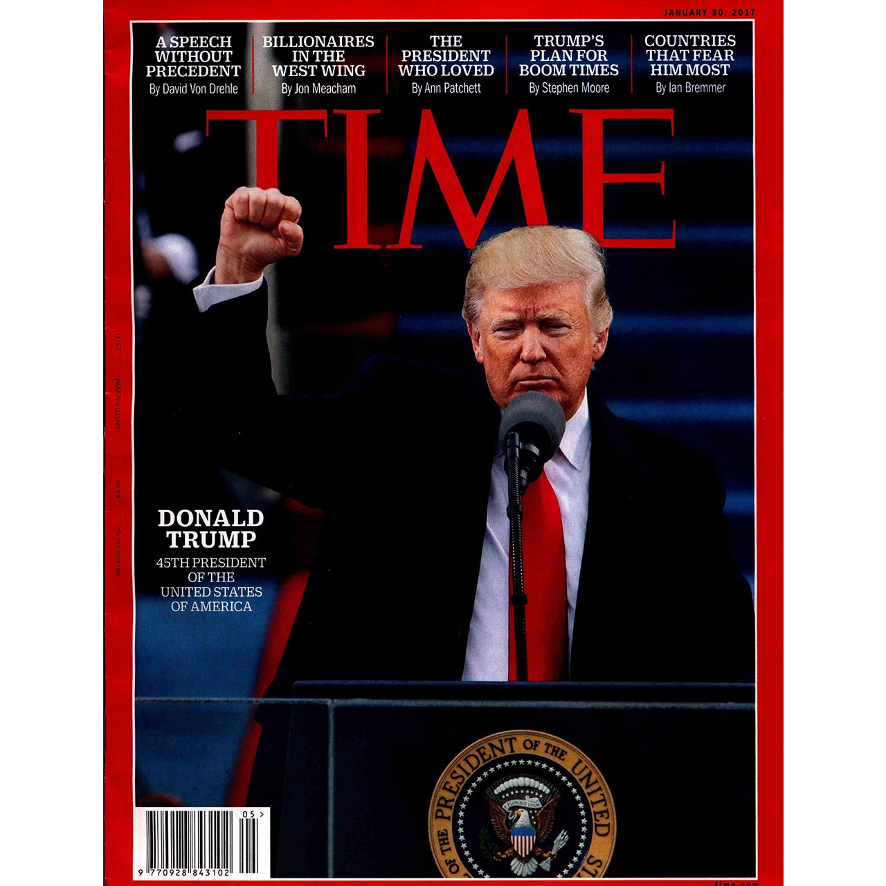 مجله تایم - سی ژانویه 2017