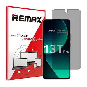 Remax brand shockproof Privacy screen protector glass for Xiaomi 13T Pro