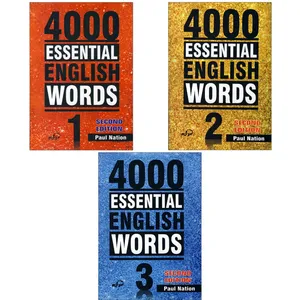 کتاب 4000Essential English Words اثر Paul Nation انتشارات Compass Publishing جلد های 1 تا 3