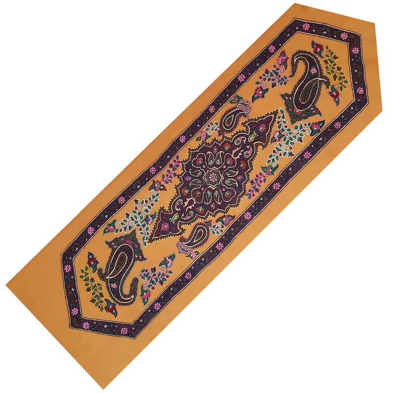 رومیزی سوزن دوزی مدل پته کد 14