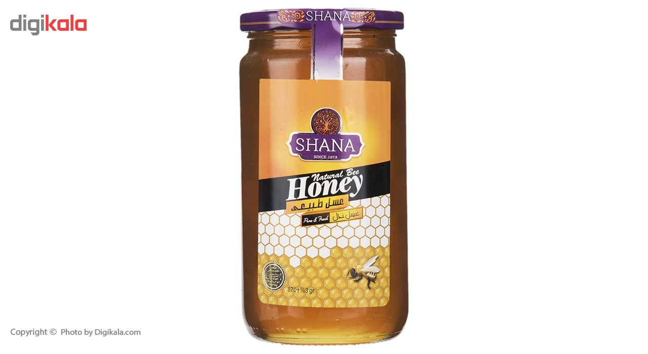 عسل طبیعی زنبور شانا مقدار 870 گرم
