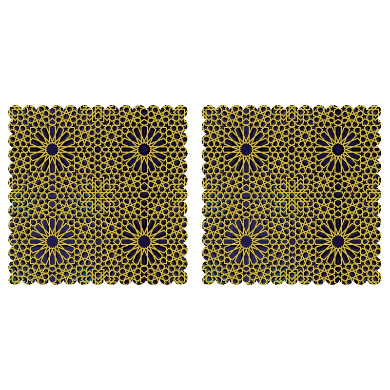 رومیزی رنس مدل T3-42097 سایز 40x40 سانتی متر مجموعه 2 عددی