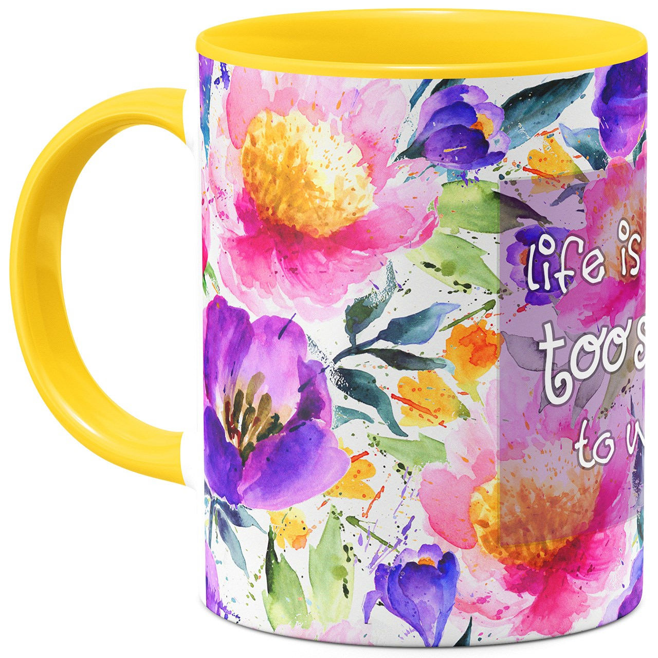 عکس ماگ هیدورا طرح Life Is Too Short عکس ماگ هیدورا طرح Life Is Too Short