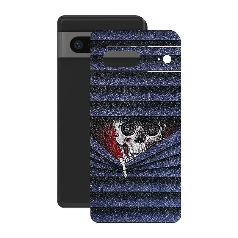 برچسب پوششی ریمکس مدل Leth طرح اسکلت مناسب برای گوشی موبایل گوگل Pixel 7