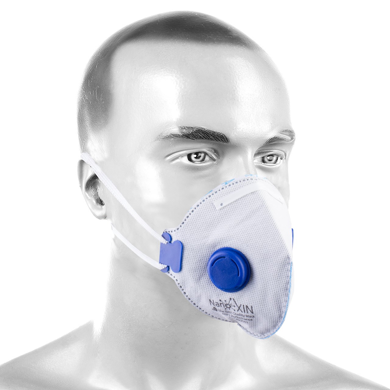 ماسک تنفسی سوپاپ دار نانوکسین مدل OXA40