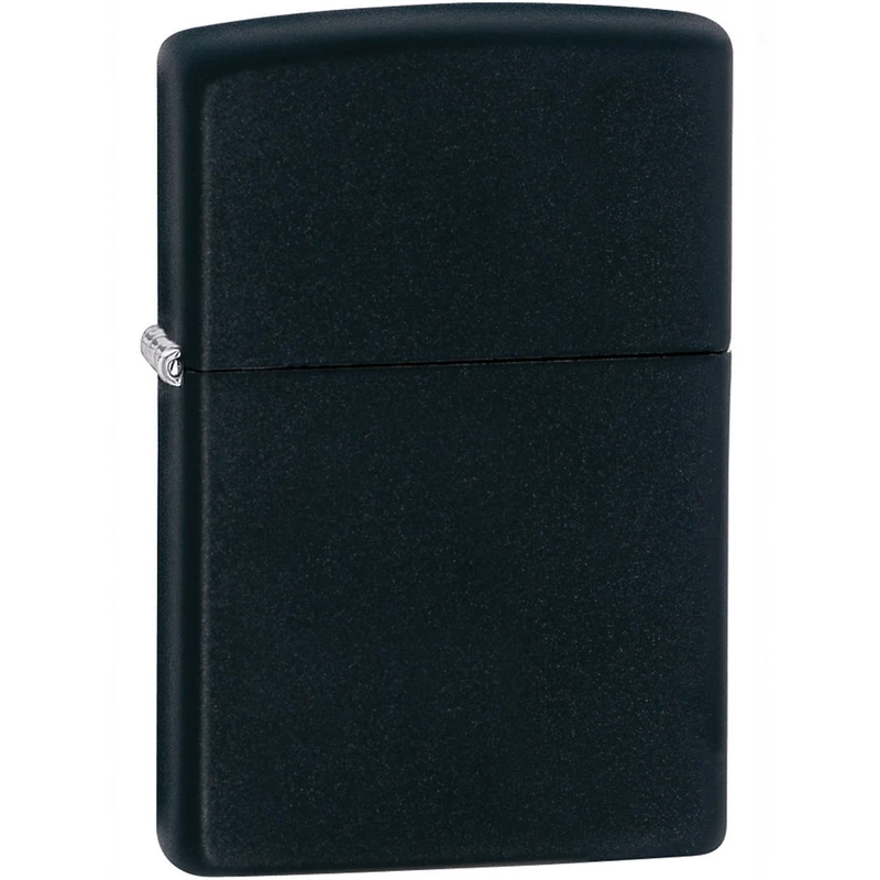 فندک زیپو مدل Regular Black Matte کد 218
