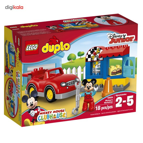 لگو سری Duplo مدل Mickeys Workshop 10829