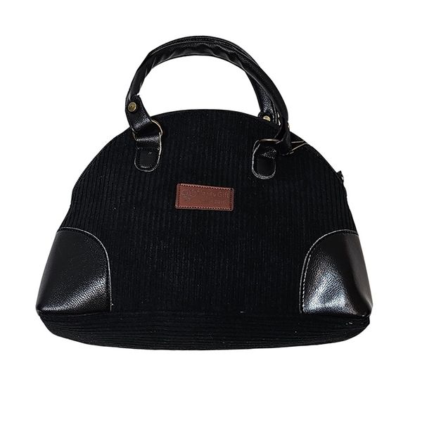 کیف رودوشی زنانه مدل  مخمل کبریتی