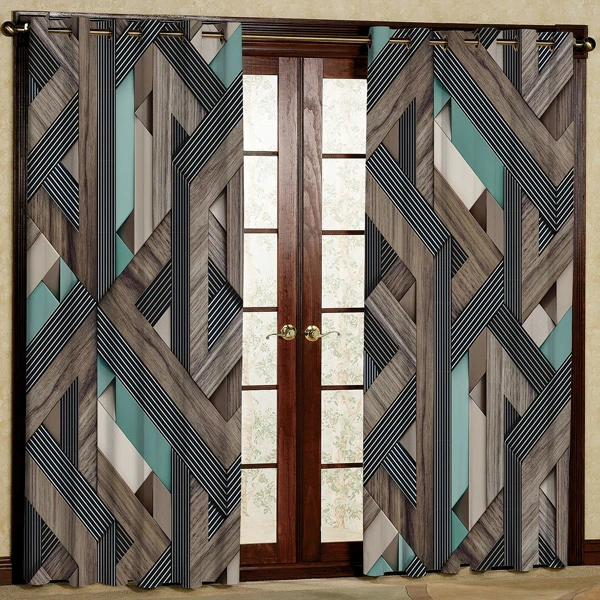 پرده مدل مخمل پانچی کد 7074 سایز 280x140 سانتی متر