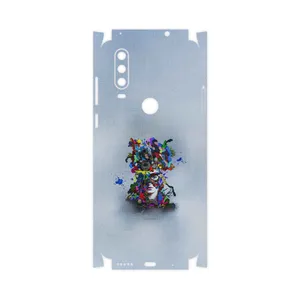 MAHOOT Collage of surreal Portrait of Women 4-FullSkin Cover Sticker for Motorola One Action