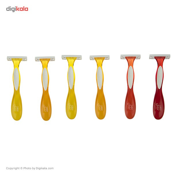 خود تراش 6 عددی بیک مدل Soleil Lady