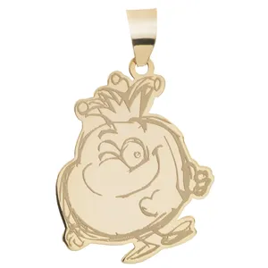 Maya Maahak MM0610 Gold Necklace Pendant Plaque For Girls