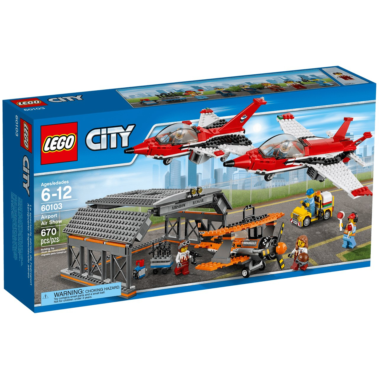 لگو سری City مدل Airport Air Show 60103