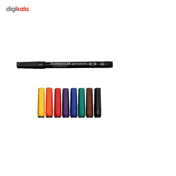 ماژیک چند منظوره استدلر مدل Lumocolor Permanent - قطر نوشتار M