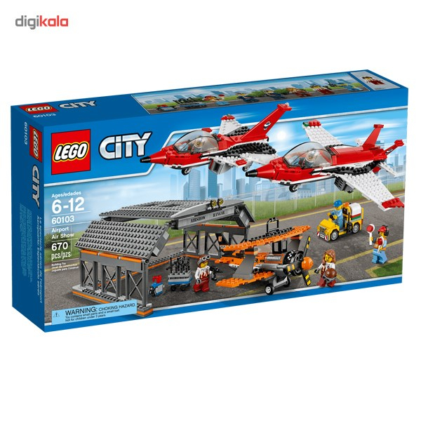 لگو سری City مدل Airport Air Show 60103