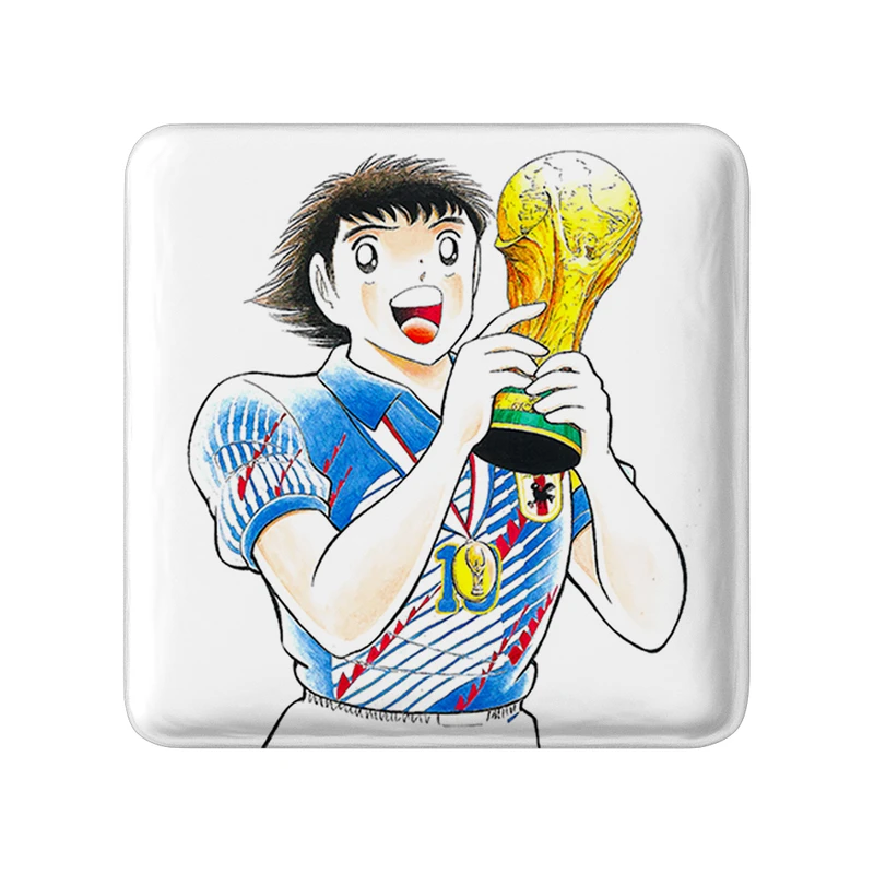 مگنت خندالو طرح سوباسا فوتبالیست ها مدل مربعی کد 37050