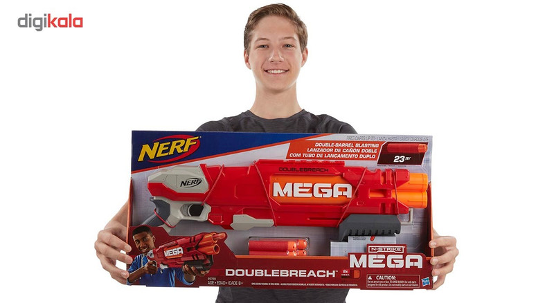 تفنگ نرف مدل N-Strike Mega Doublebreach تفنگ نرف مدل N-Strike Mega Doublebreach