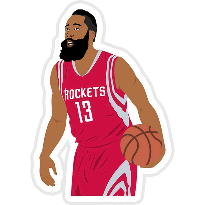 استیکر لپ تاپ طرح James Harden  کد ST1011