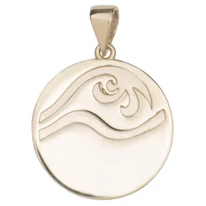 Zarin AB506 Gold Necklace Pendant