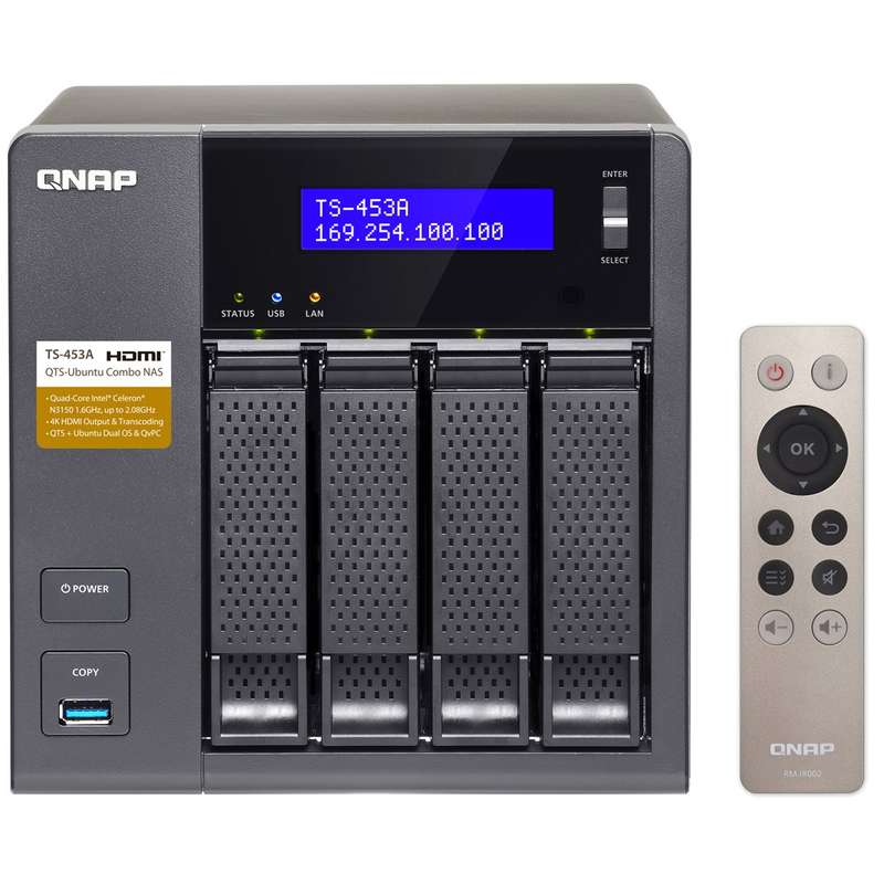 ذخیره ساز تحت شبکه کیونپ مدل TS-453A ذخیره ساز تحت شبکه کیونپ مدل TS-453A