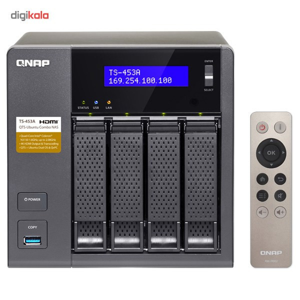 ذخیره ساز تحت شبکه کیونپ مدل TS-453A