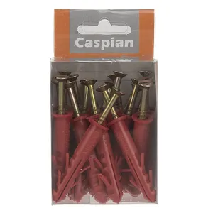Caspian 5Cm Screw And Rawlplug 20PCS