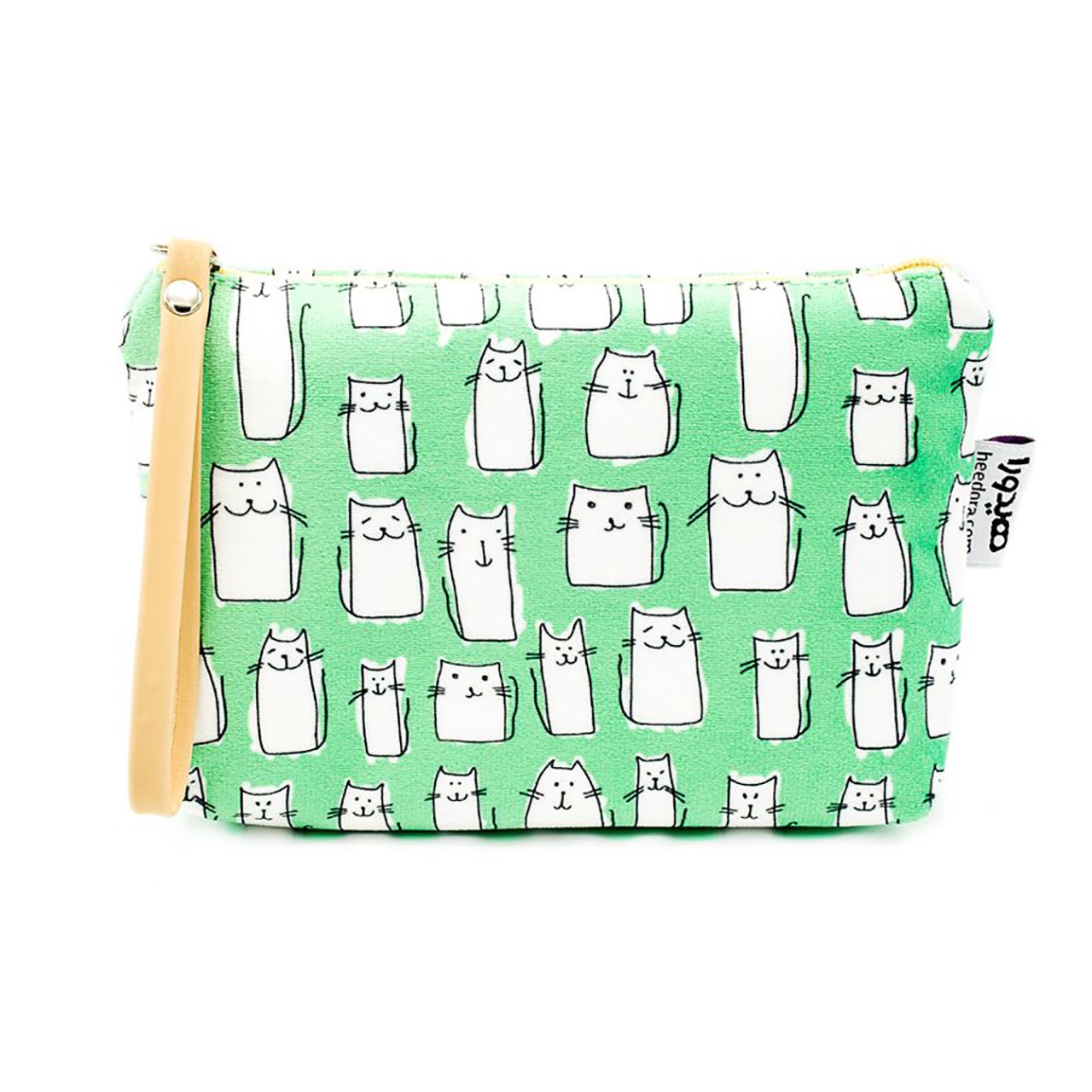 کیف لوازم آرایش هیدورا طرح گربه ها -  - 1
