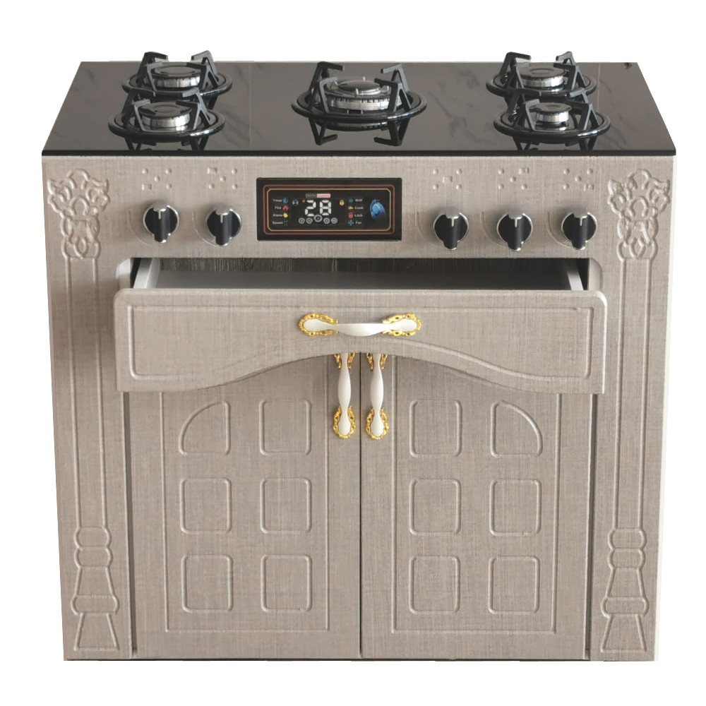 اجاق گاز 5 شعله جنرال پارس مدل ECONOMY-MDF