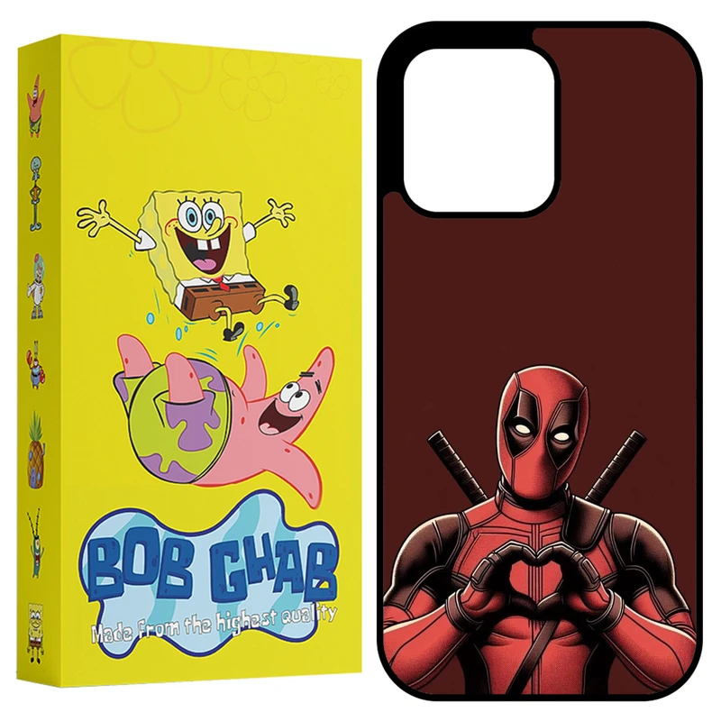 کاور باب قاب طرح ددپول مدل BCP16P مناسب برای گوشی موبایل اپل iPhone 16 Pro