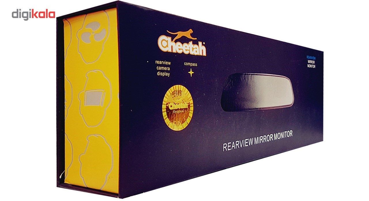 آینه مانیتور و دوربین دنده عقب چیتا مدل Black main 1 2