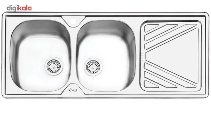 سینک ایلیا استیل مدل 2028L توکار سایز 50 × 120 سانتی متر سینک ایلیا استیل مدل 2028L توکار سایز 50 × 120 سانتی متر